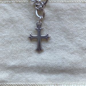 RETIRED James Avery Fleuree Cross Charm